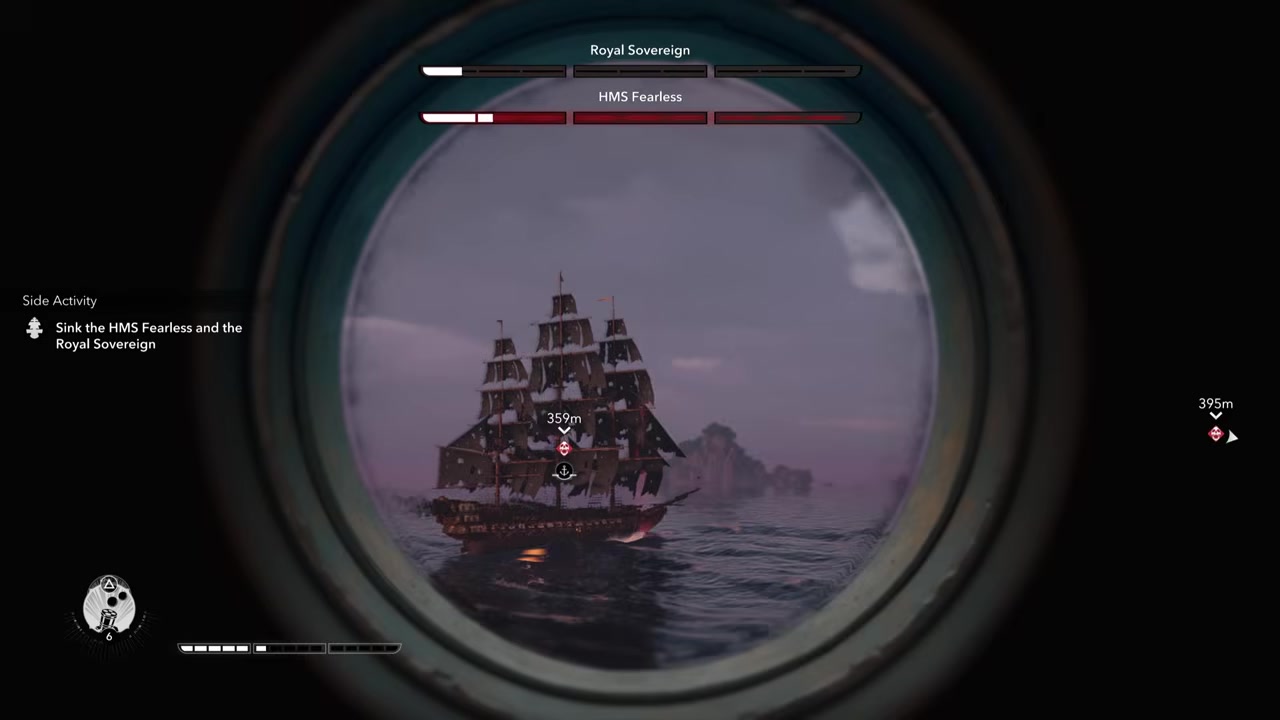 Bring both ships to kill range