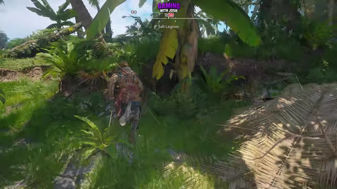 Cross through the trees