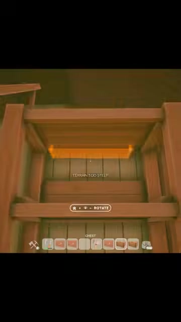 Put the chest on top