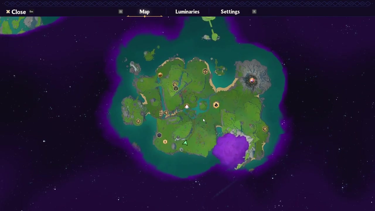 Leave the map view