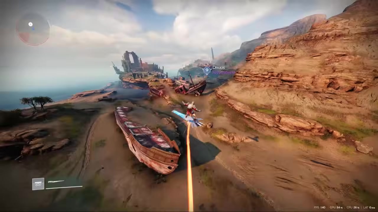 Reach the boat at Forgotten Shore