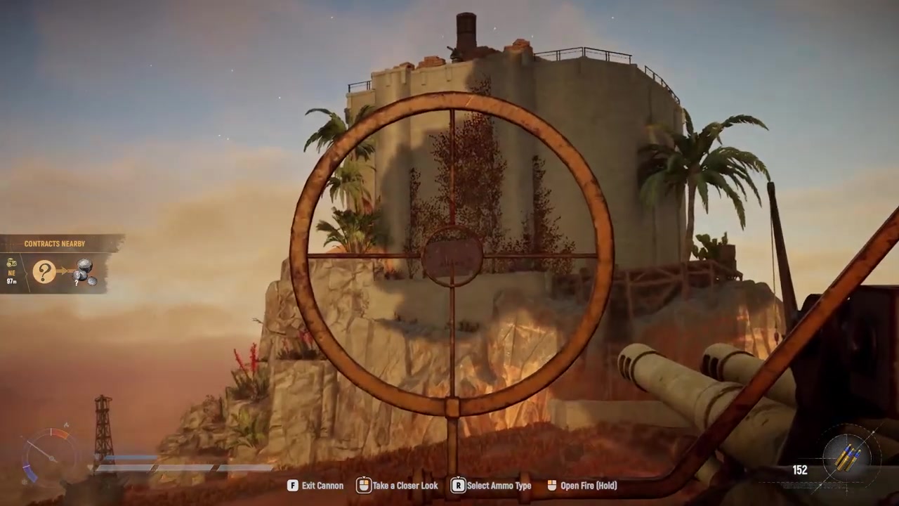 Blast open the locked gate