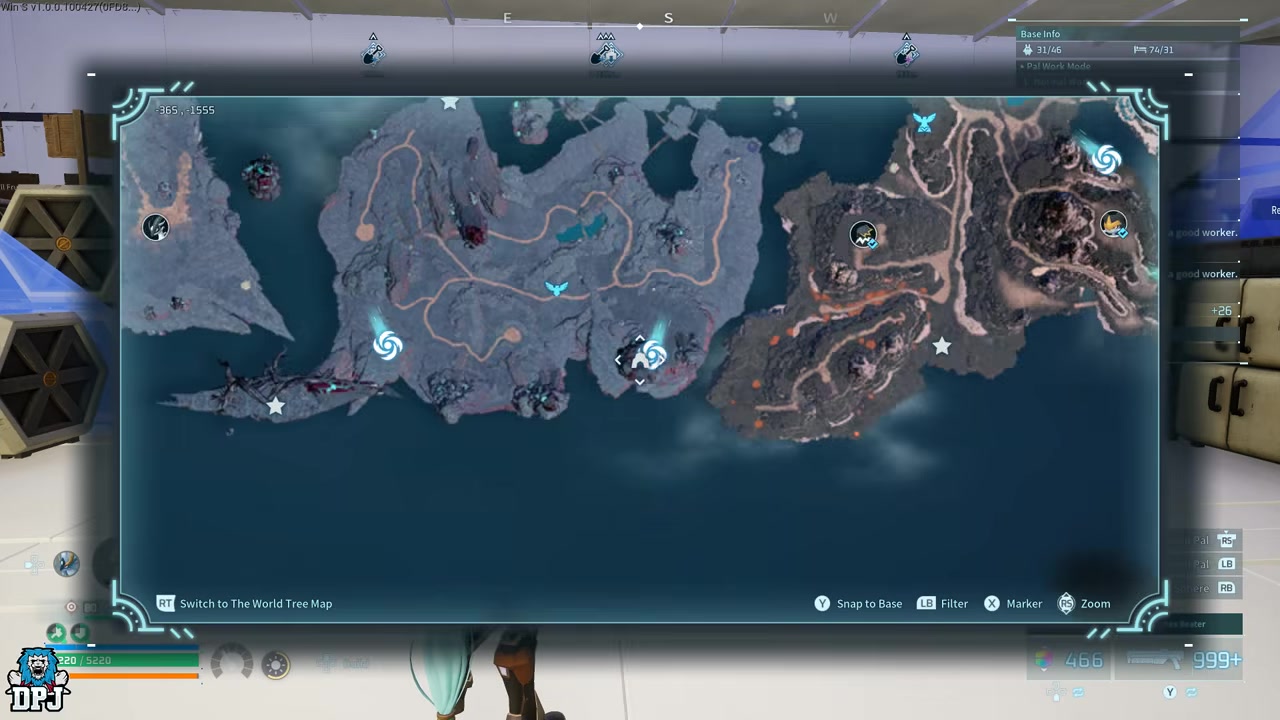 Check the floating-island dungeon