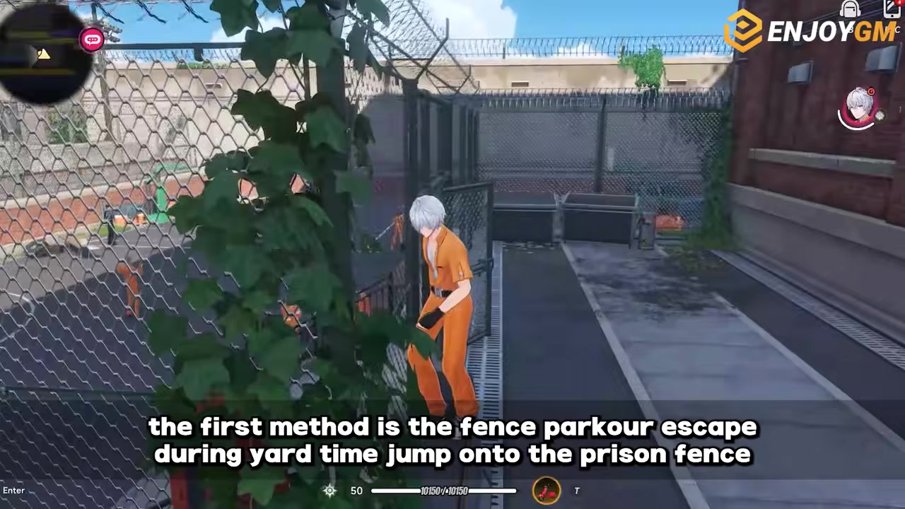 Follow the fence top