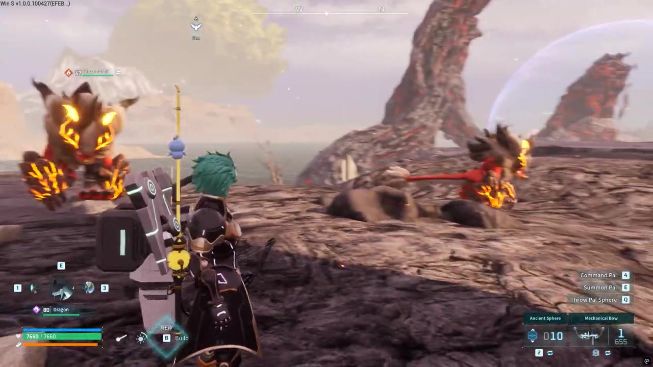 Pick Blazamut out of the biome