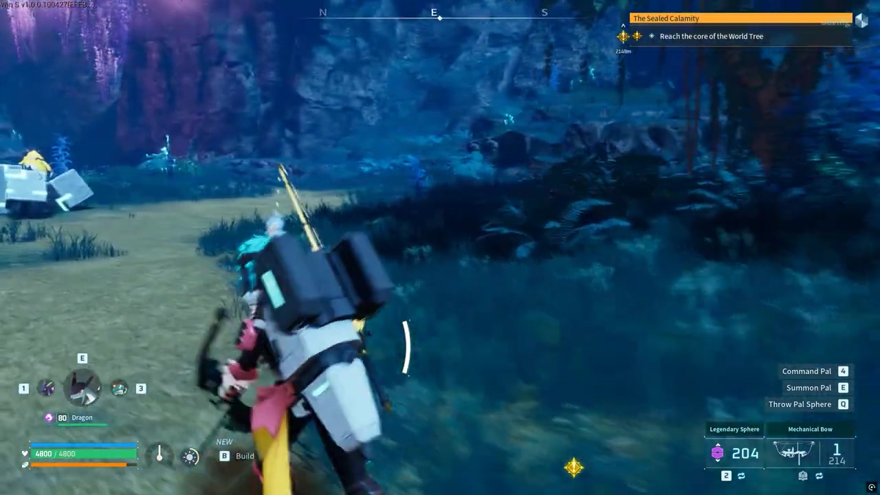 Move into the nearby biome