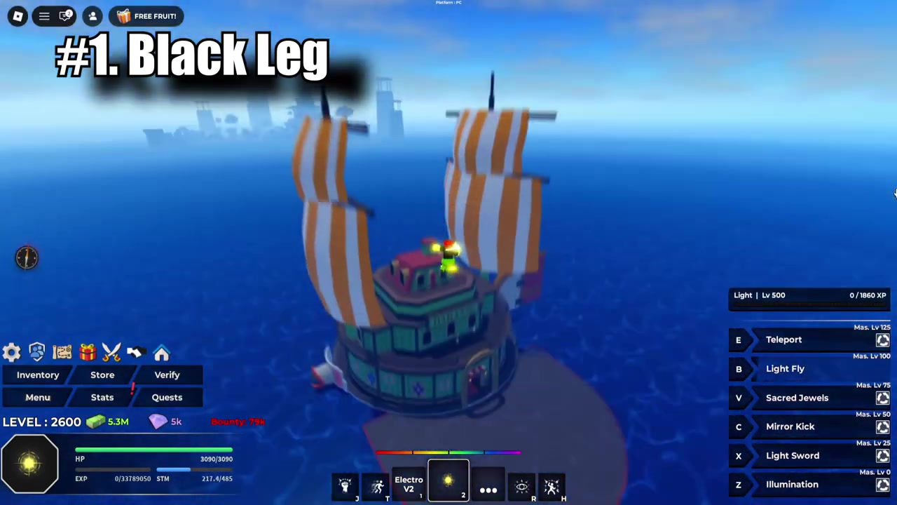 Buy Black Leg at Baratie