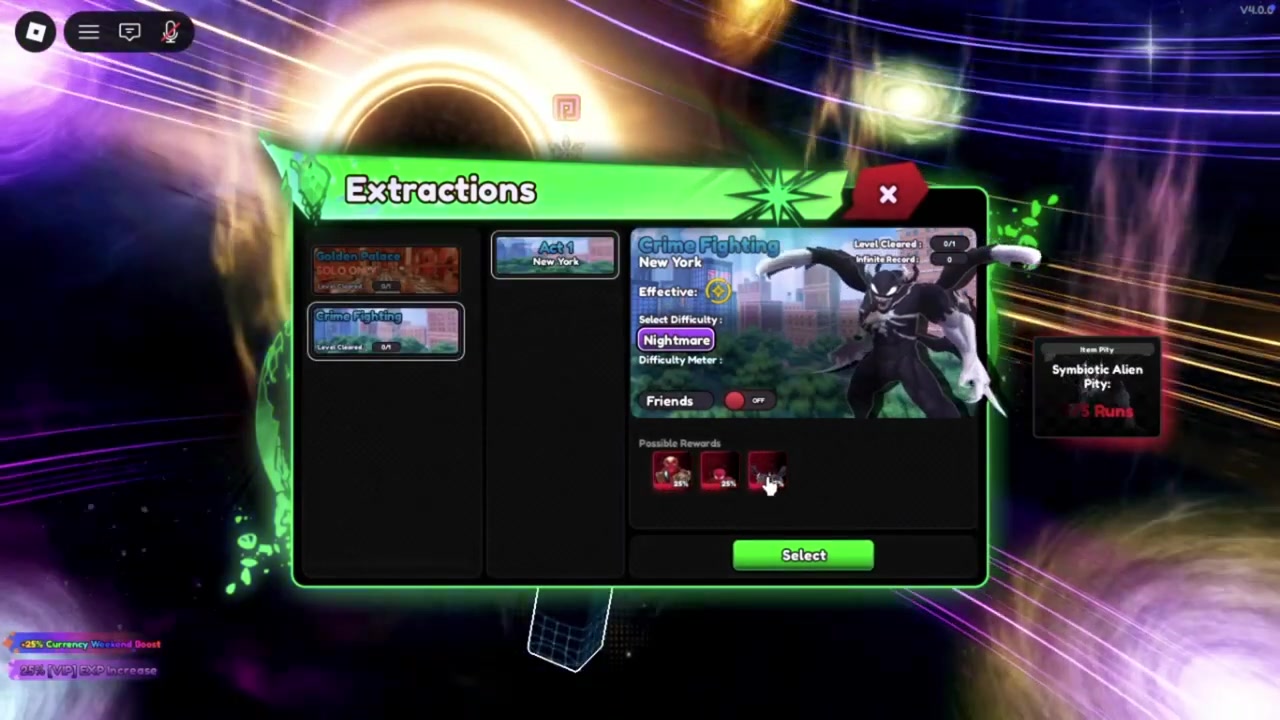 Start the 300-enemy quest