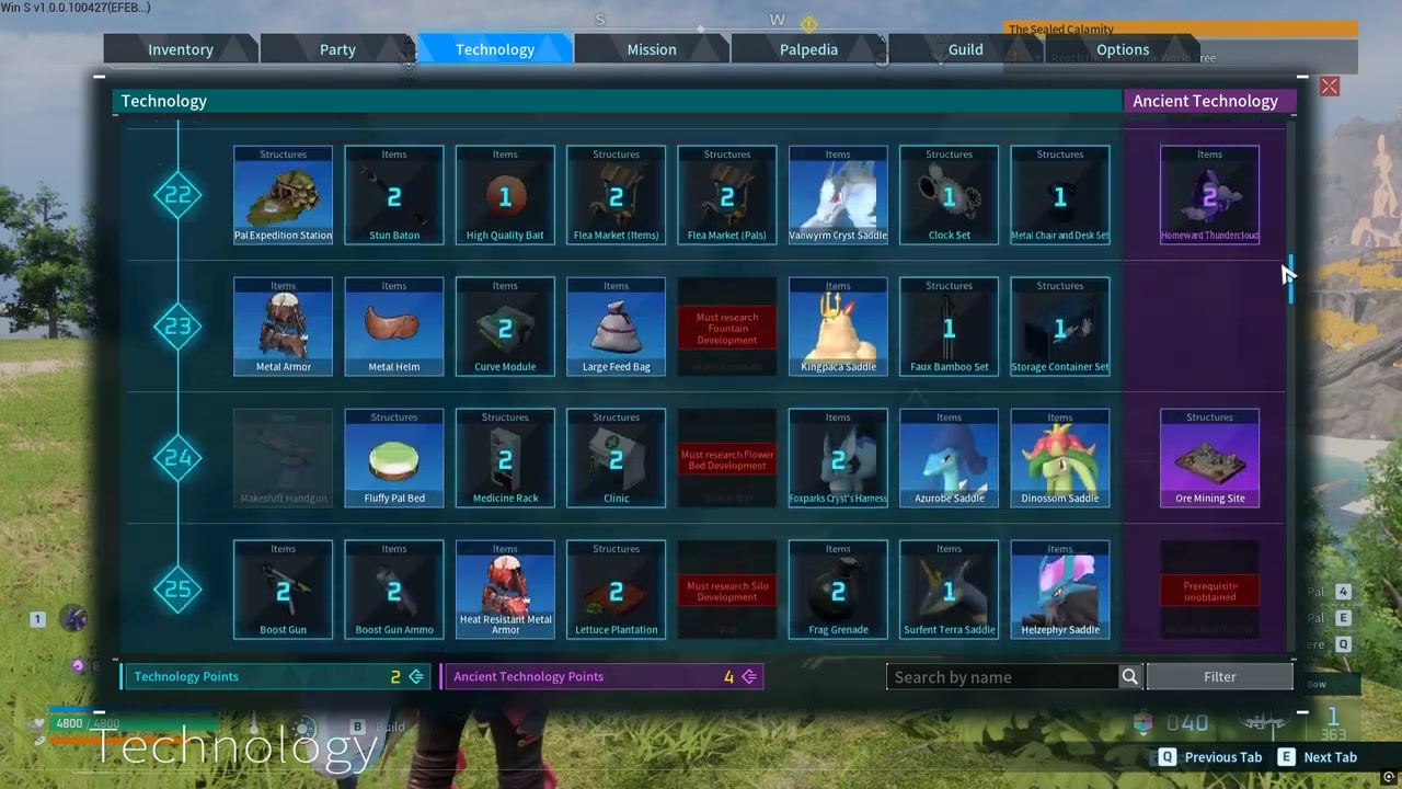 Scroll to level 15