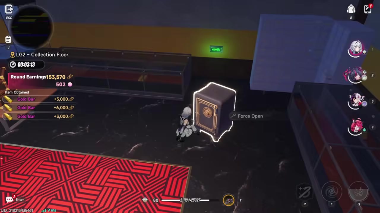 Batch-open the next vault room