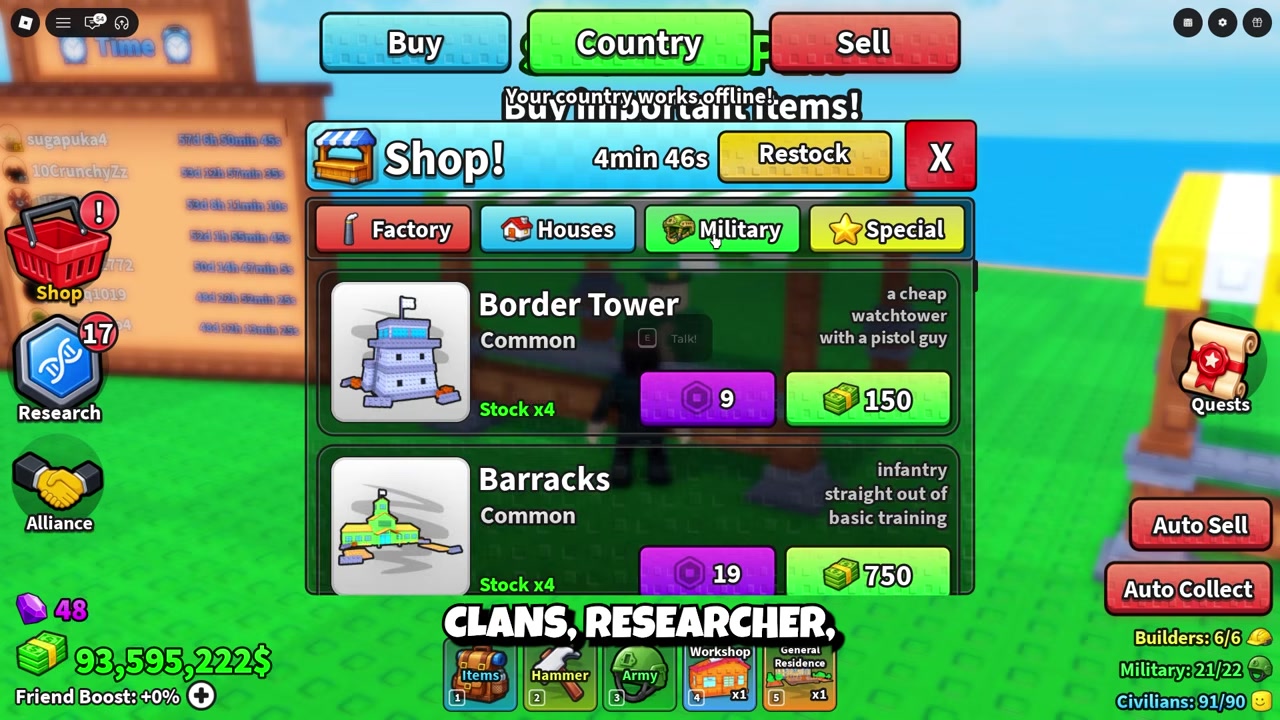 Pay for the research