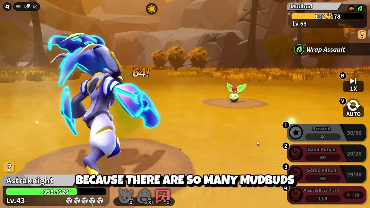 Catch it, then keep farming