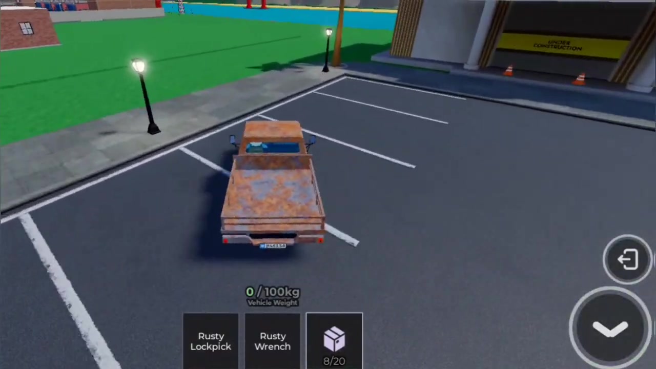 Go behind the building