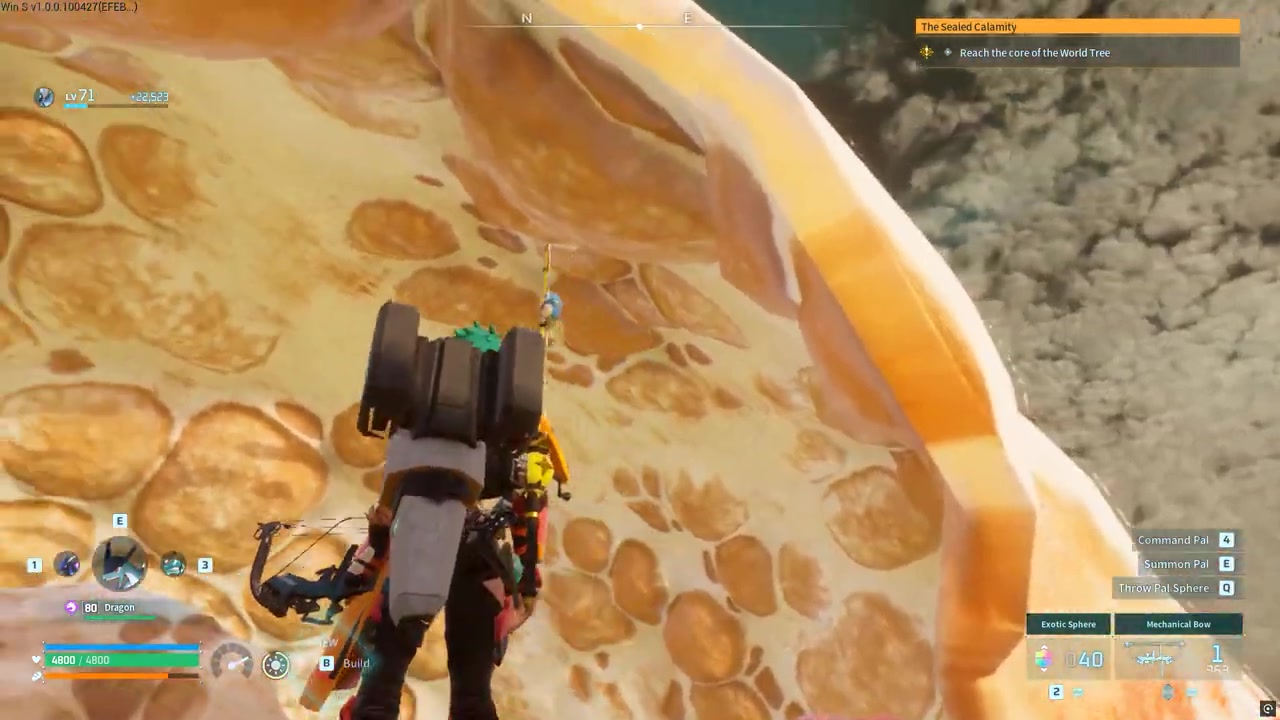 Find the open crystal landmark