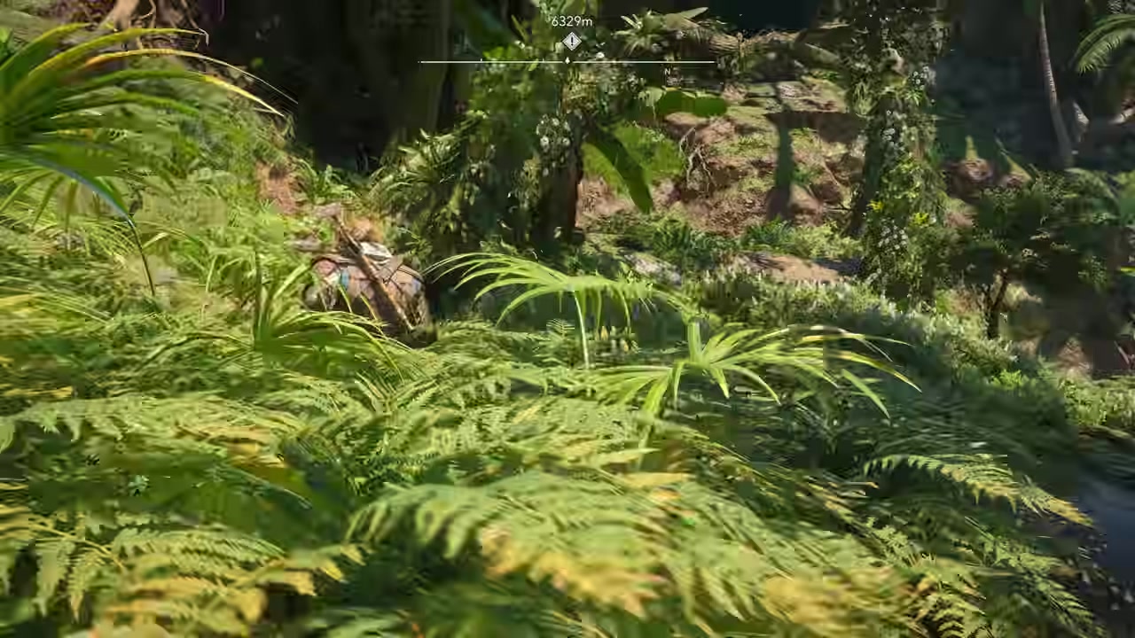 Cross the path ahead
