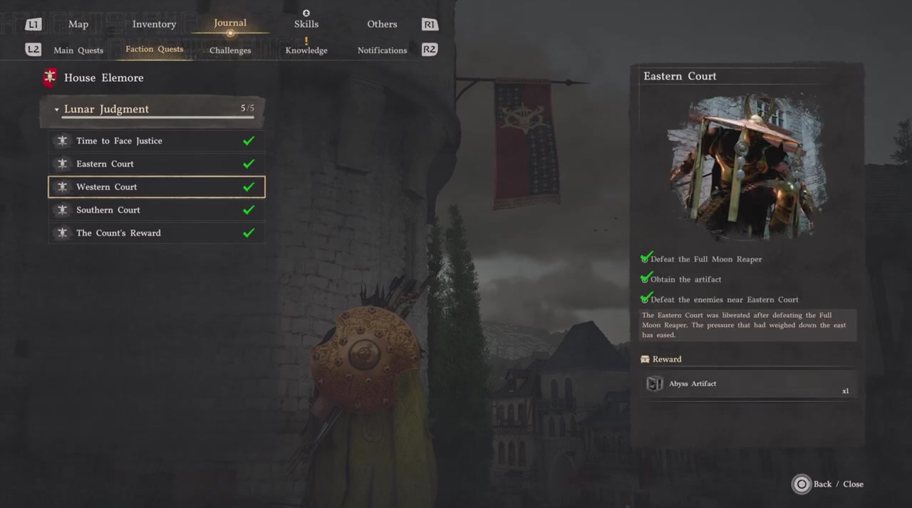 Clear the House of Elemore quest chain
