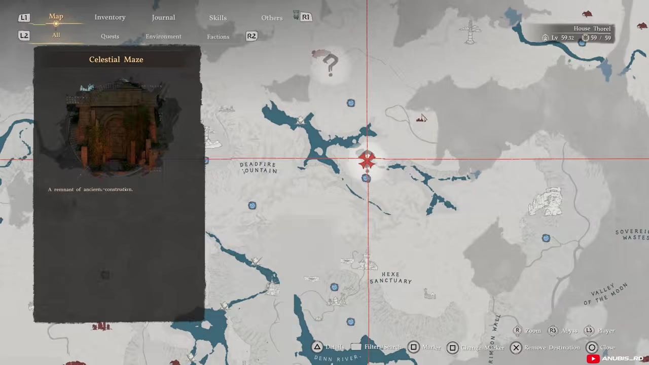 Reach the Demeniss puzzle area