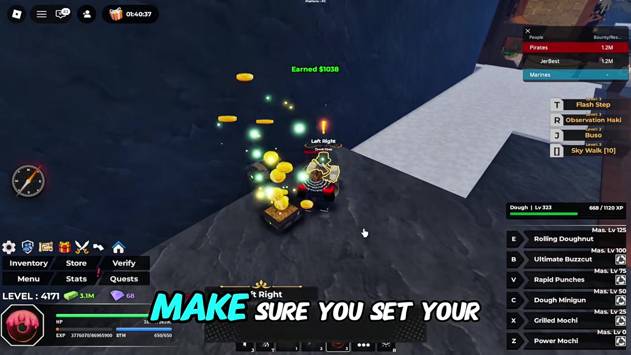 Set the macro to repeat infinitely