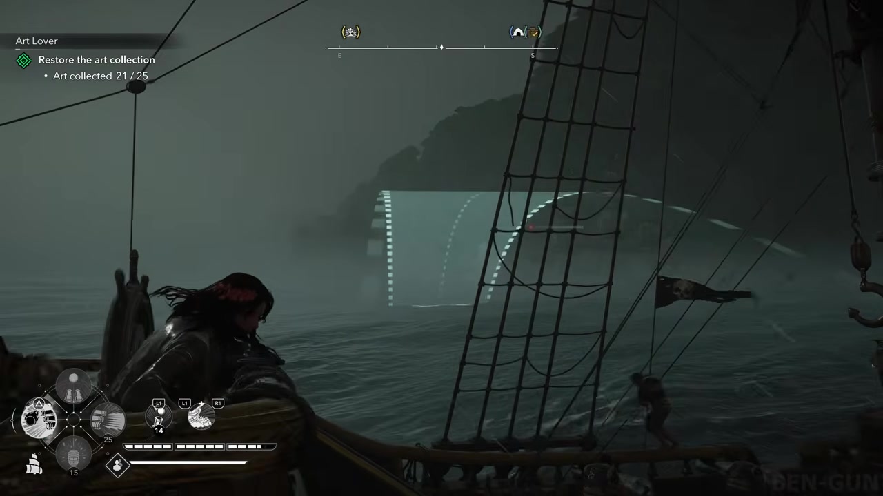 Fight off the ships that spot you
