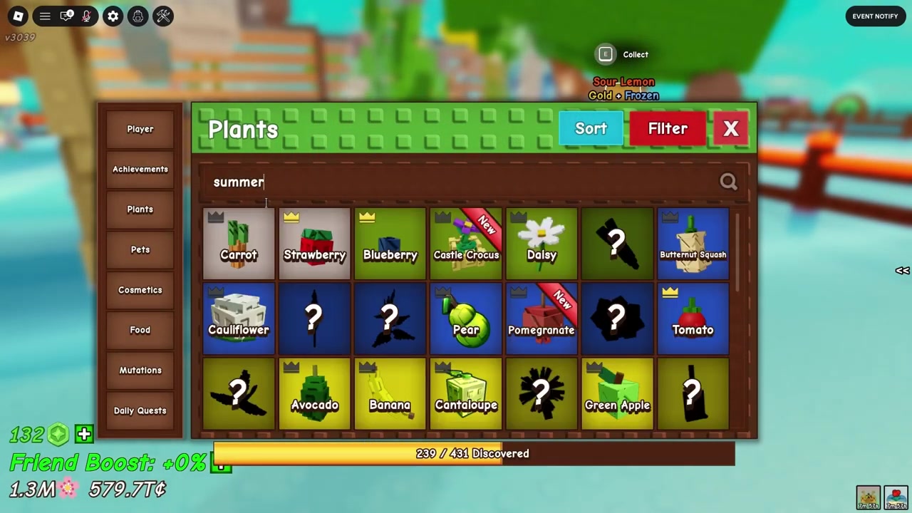 Prioritize fast or valuable crops