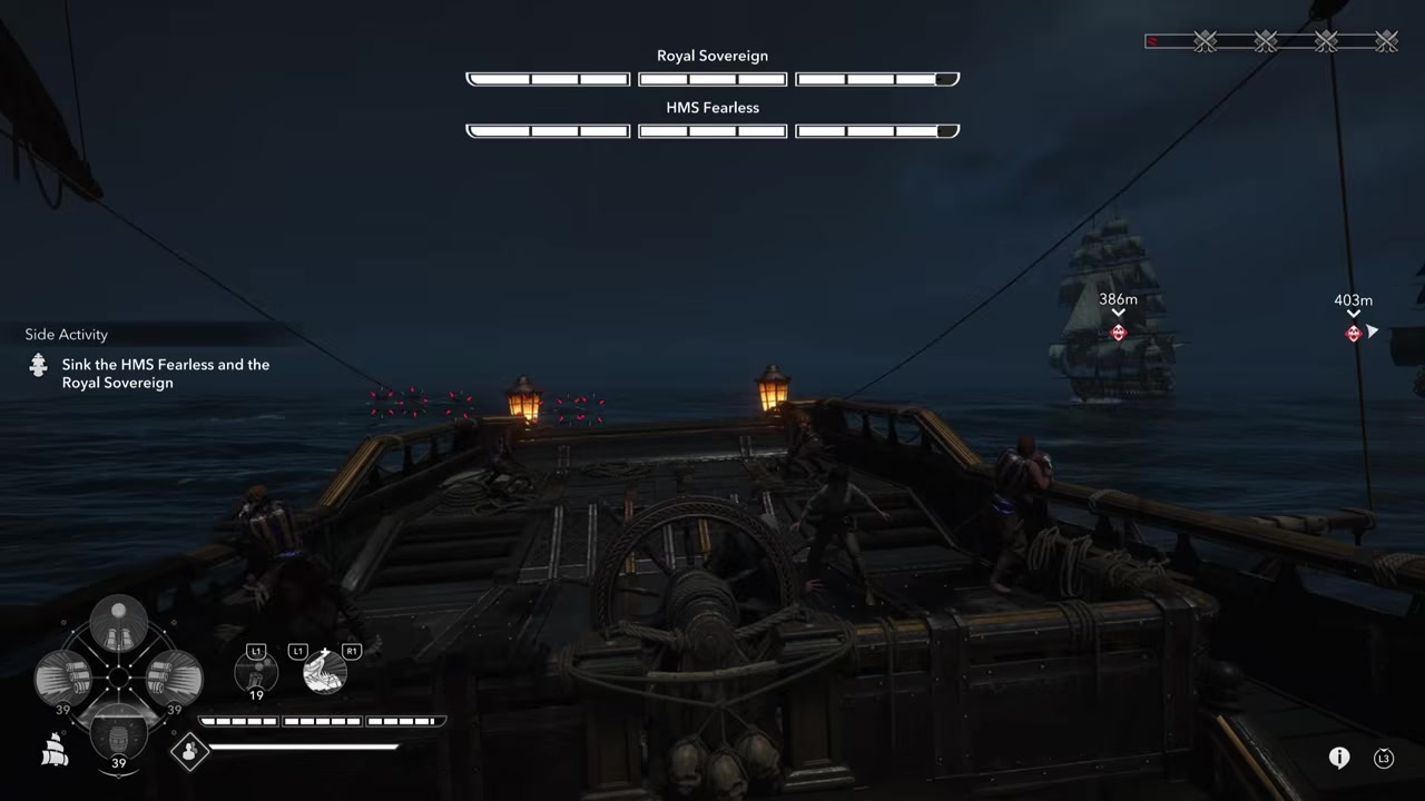 Drop barrels during close passes