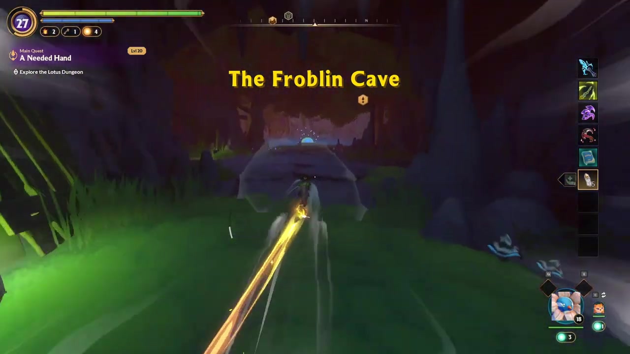 Go inside Frolin Cave
