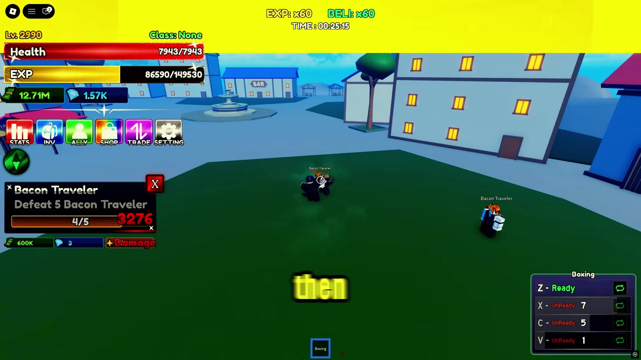 Clear Bacon Travelers on the next island