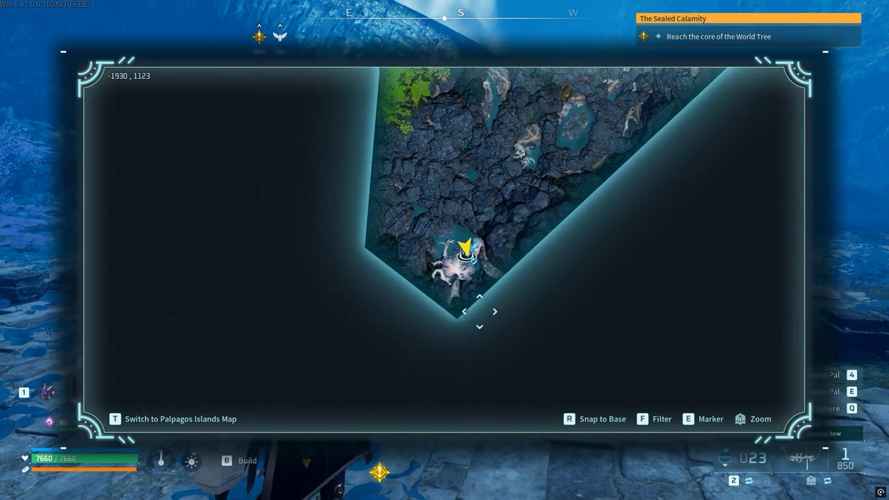Move to the south-side location