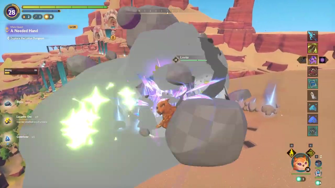 Equip the Flawless Witch's Pickaxe