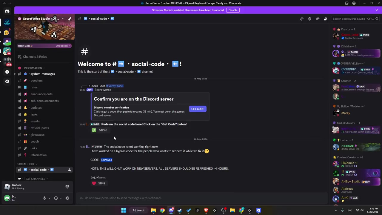 Press Get Code
