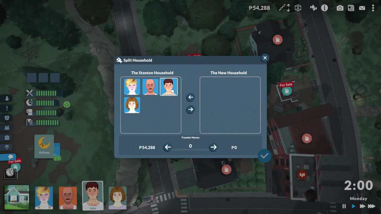 Pick the Para moving out