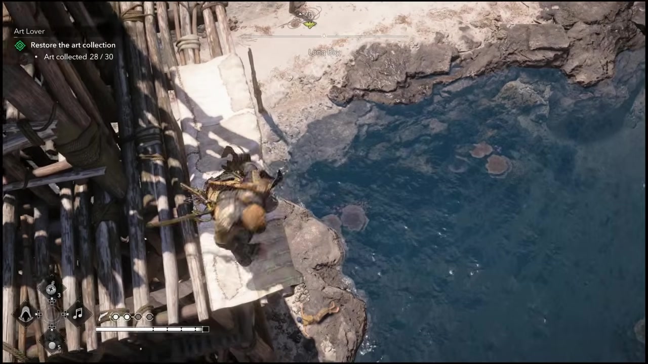 Drop down and check the body