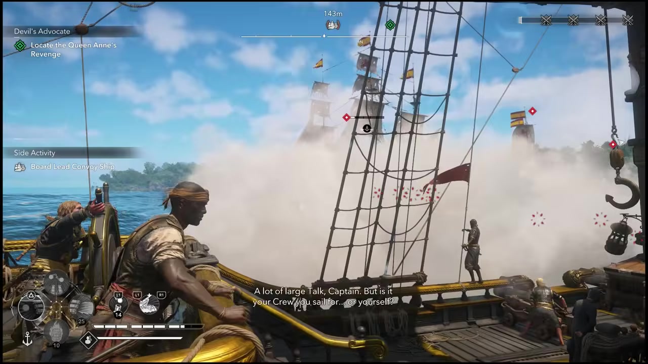 Pull alongside