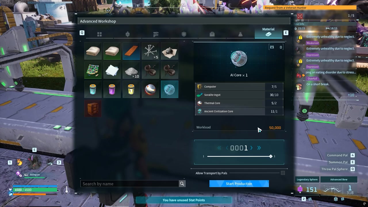 Craft the AI Core