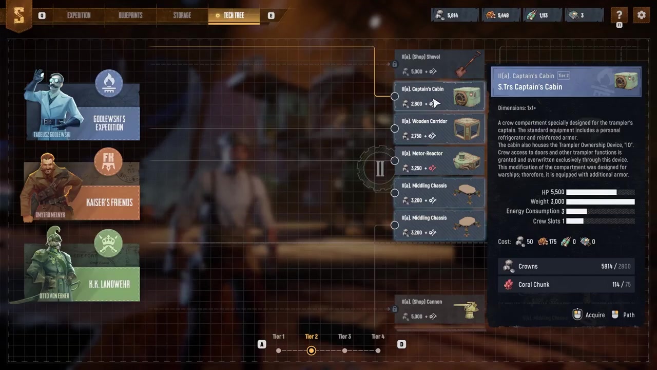 Buy the Reinforced Captain's Cabin