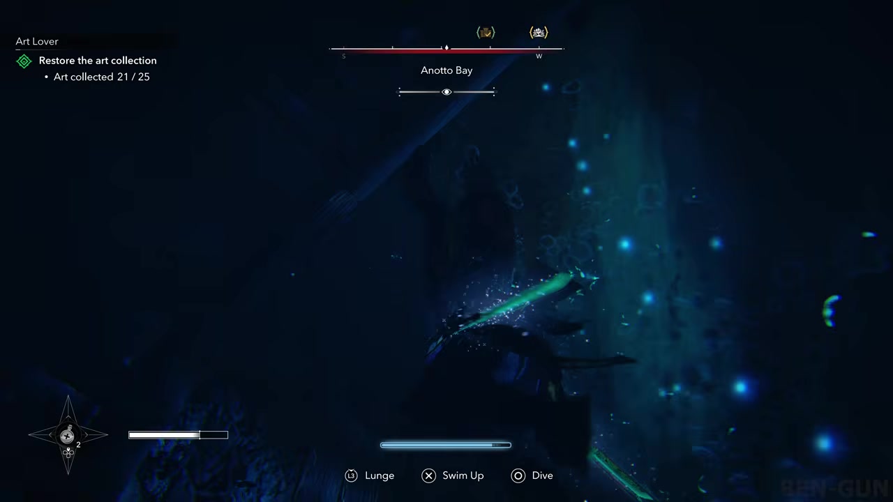 Push through the shark-filled tunnels