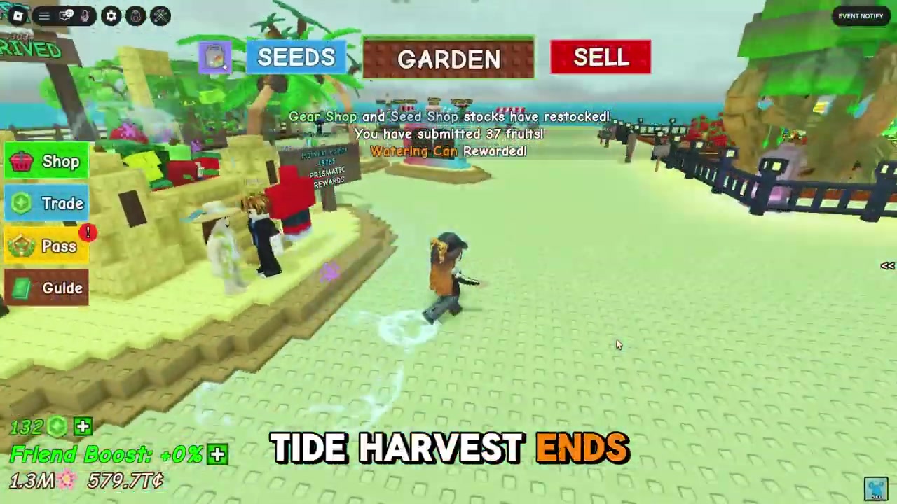 Let the harvest score finish