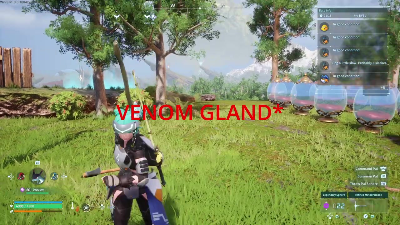Gather Venom Gland