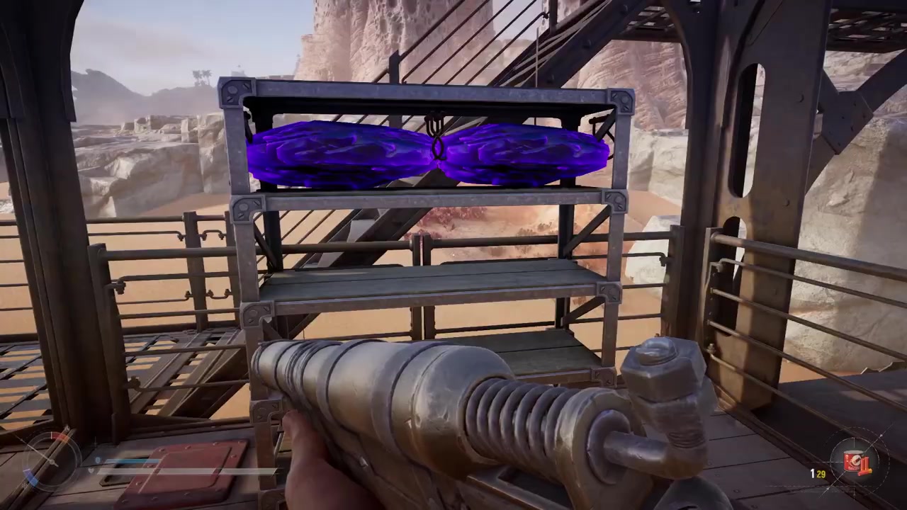 Pick up one raw crystal