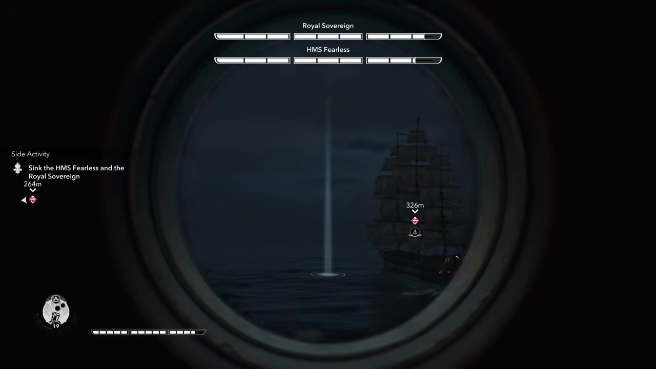 Fire mortars when they are distant