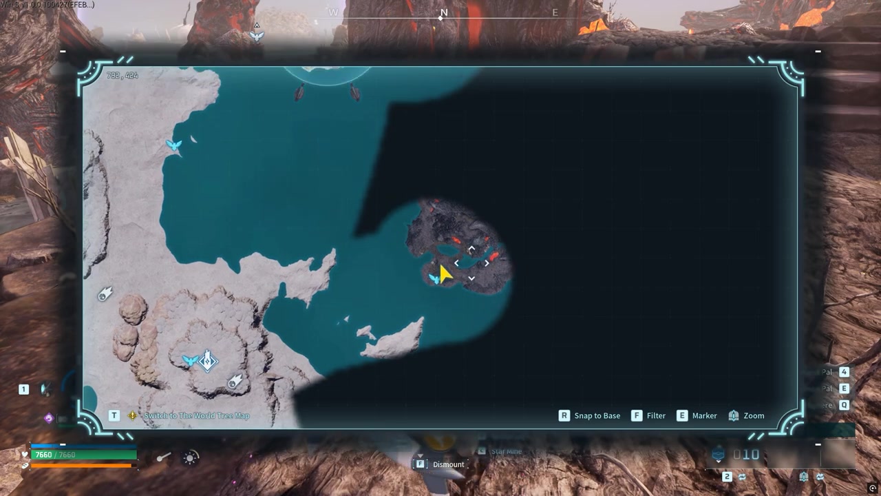 Head to the right-side biome