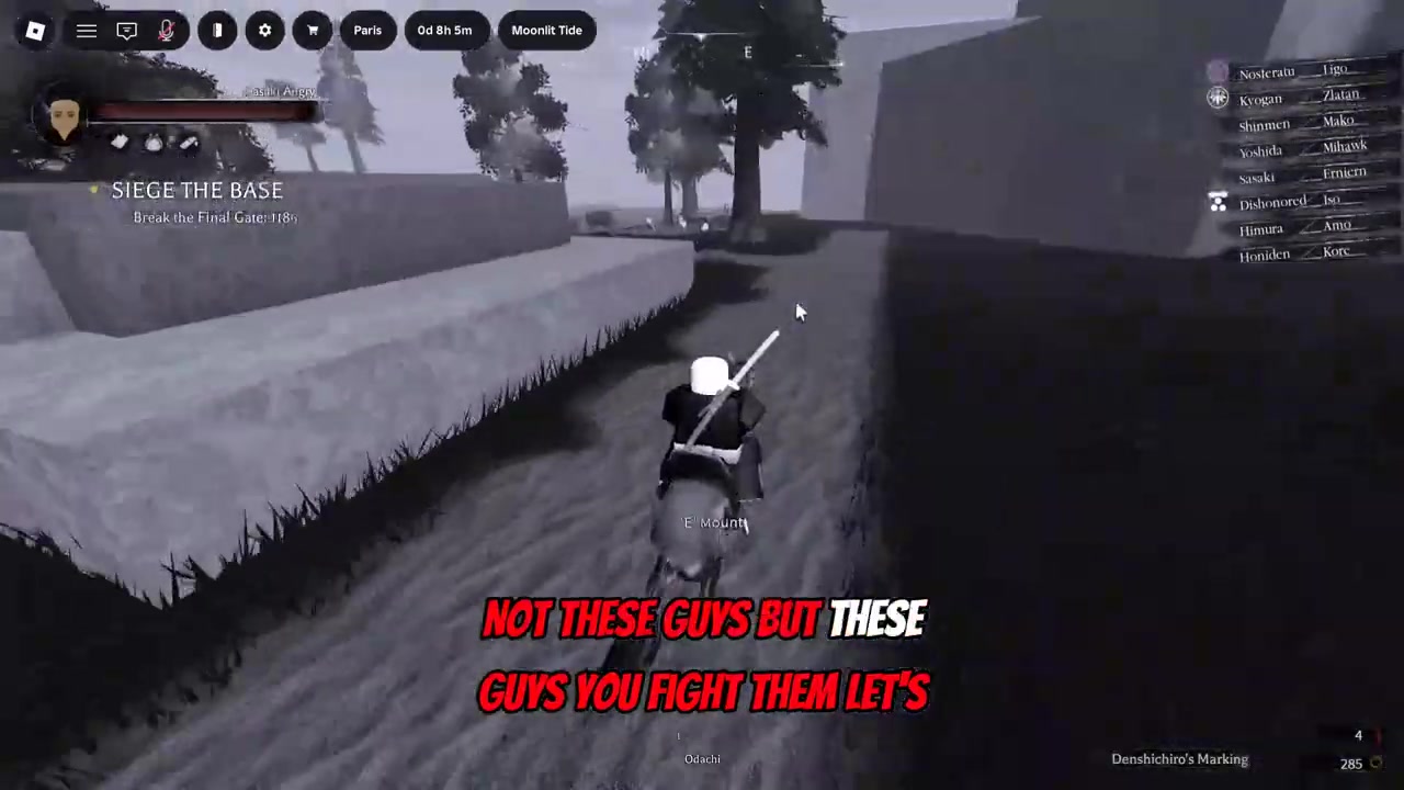 Fight the marked camp enemies