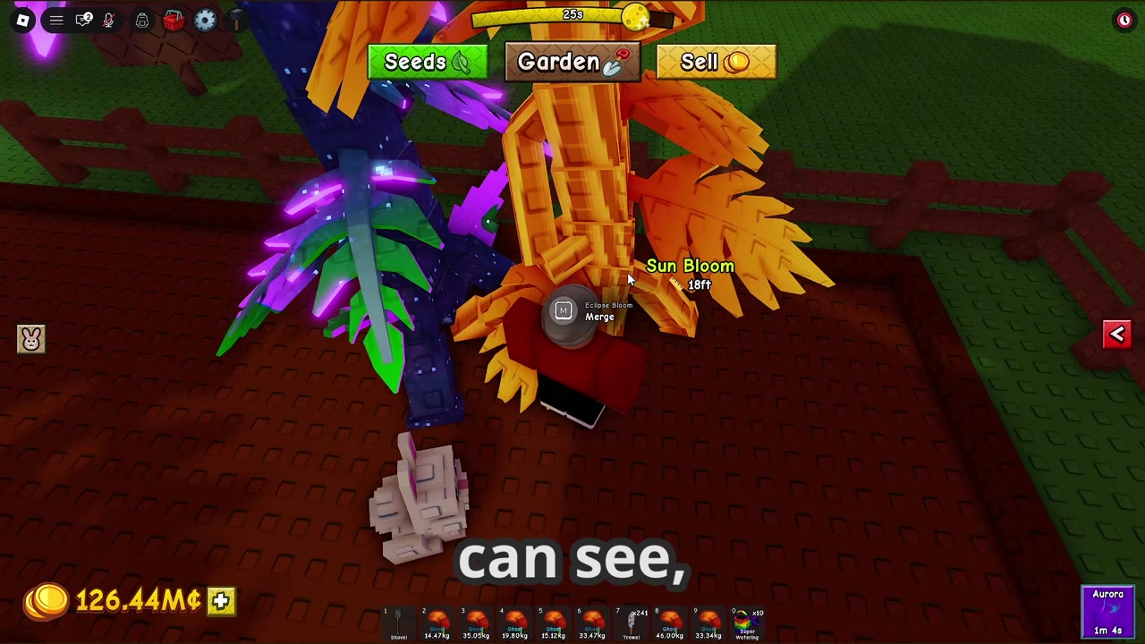 Place the two plants together