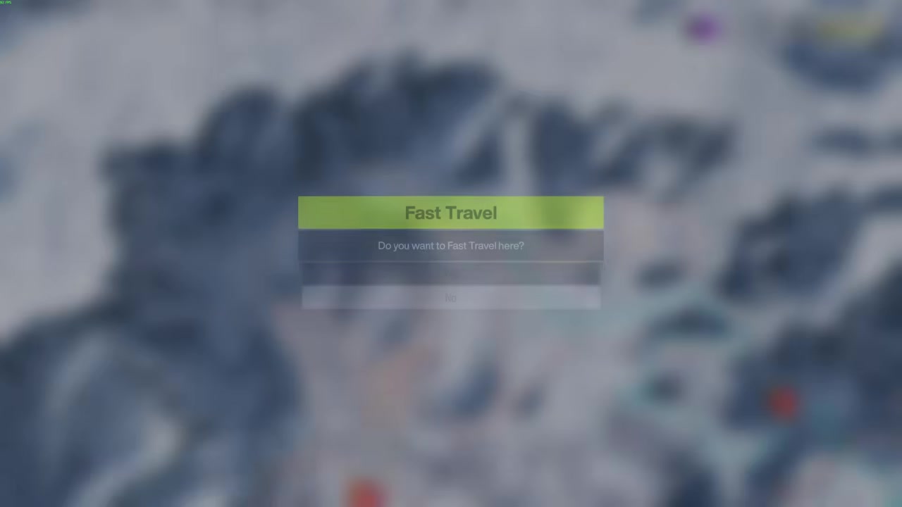 Fast travel or teleport in