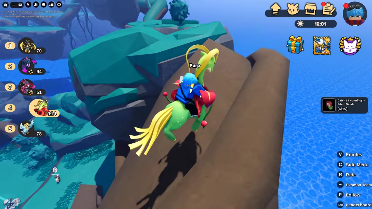 Grind wild Evomon anywhere