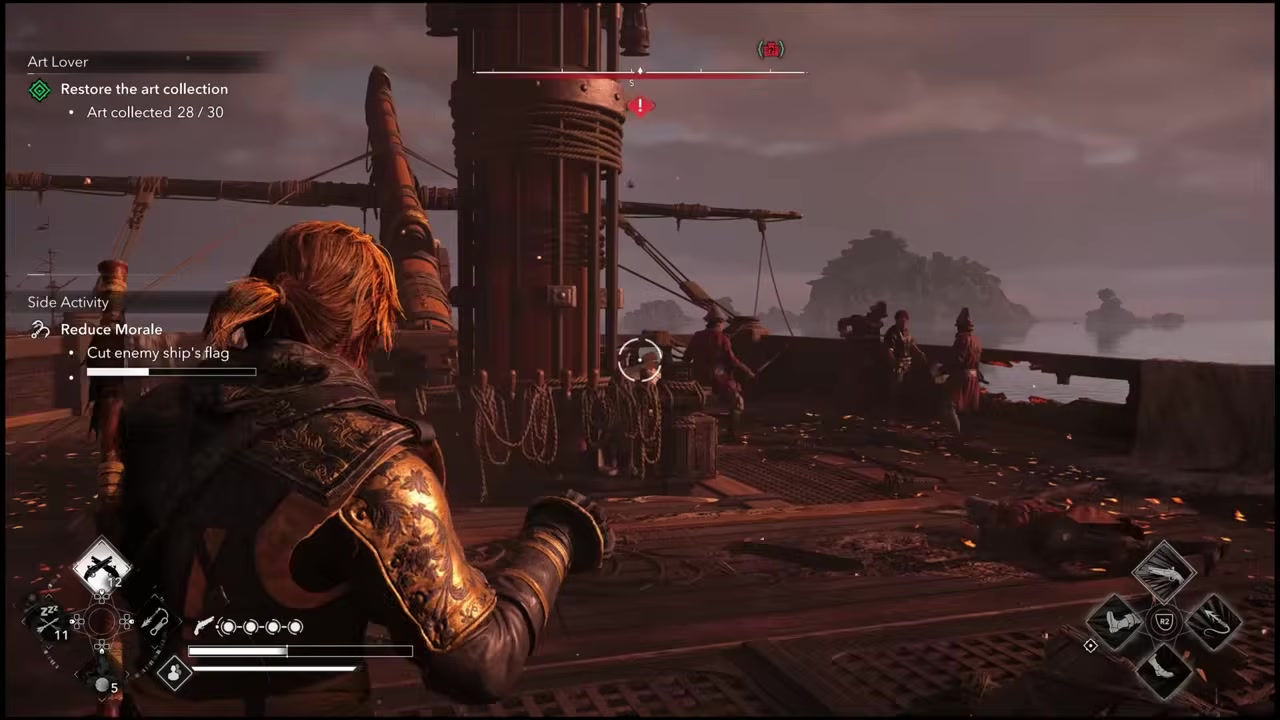 Fire four shots in a row