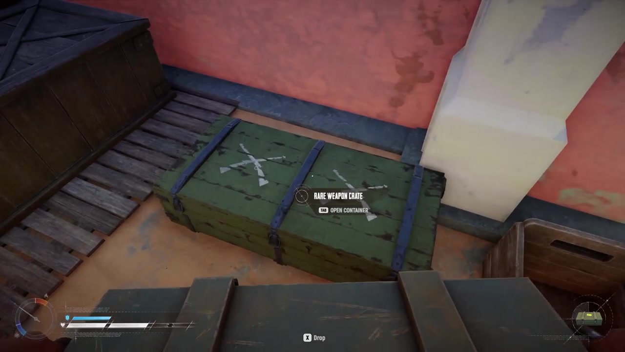 Collect parts and combat supplies