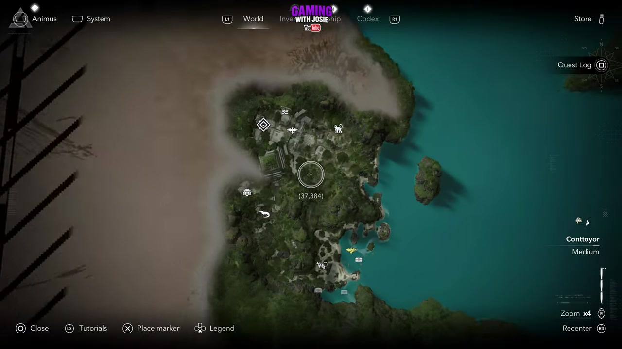 Drop into the sea