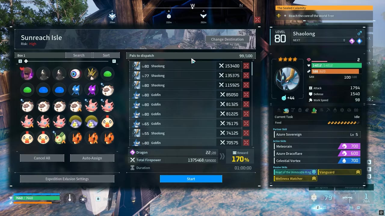 Wait for the expedition timer