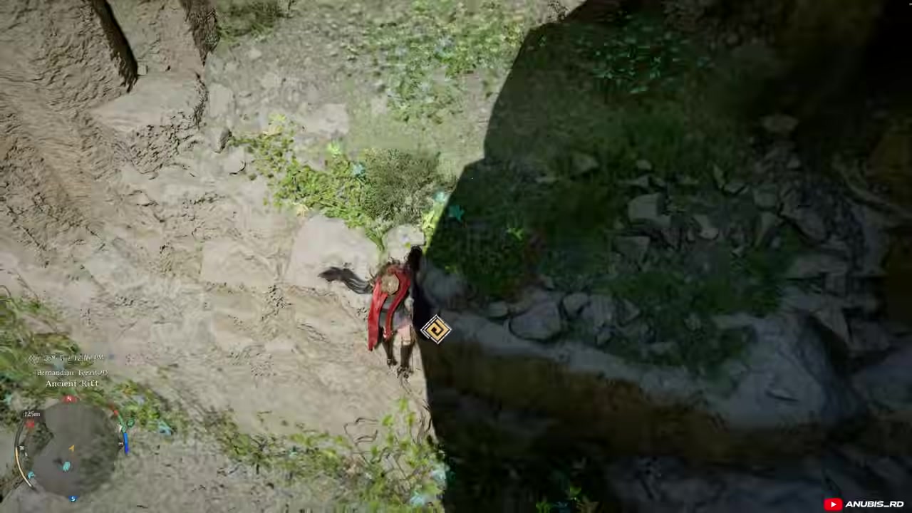Reach the four-pillar room
